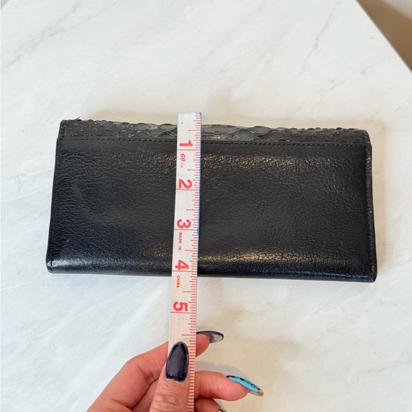 🔥Coach Elegant Black Textured Clutch Wallet🔥 - Picture 6 of 6